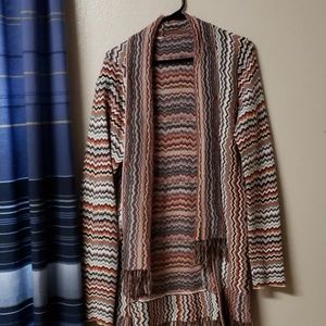 Bke multi colored cardigan